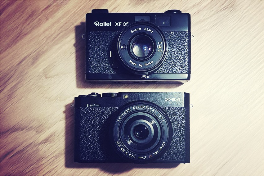 Rollei XF35 & Fujifilm X-E4